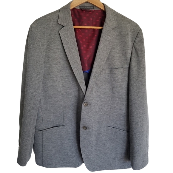 Ben Sherman Tailoring Gray Blazer  Size 44R - Picture 1 of 10